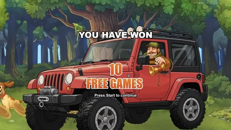 Hunt the Bucks - Booster প্যানেল এবং Hunter-Wild সহ Free Games শুরু